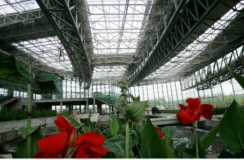 奥林匹克国家森林公园大型花卉展厅